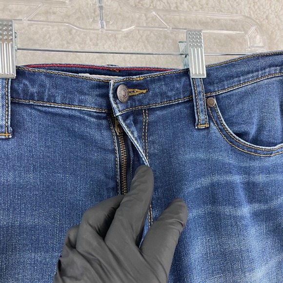 Johnny Was Jeans Womens Size 31 Blue Denim Skinny Leg Mid-Rise Stretch Casual‎ - Picture 4 of 16